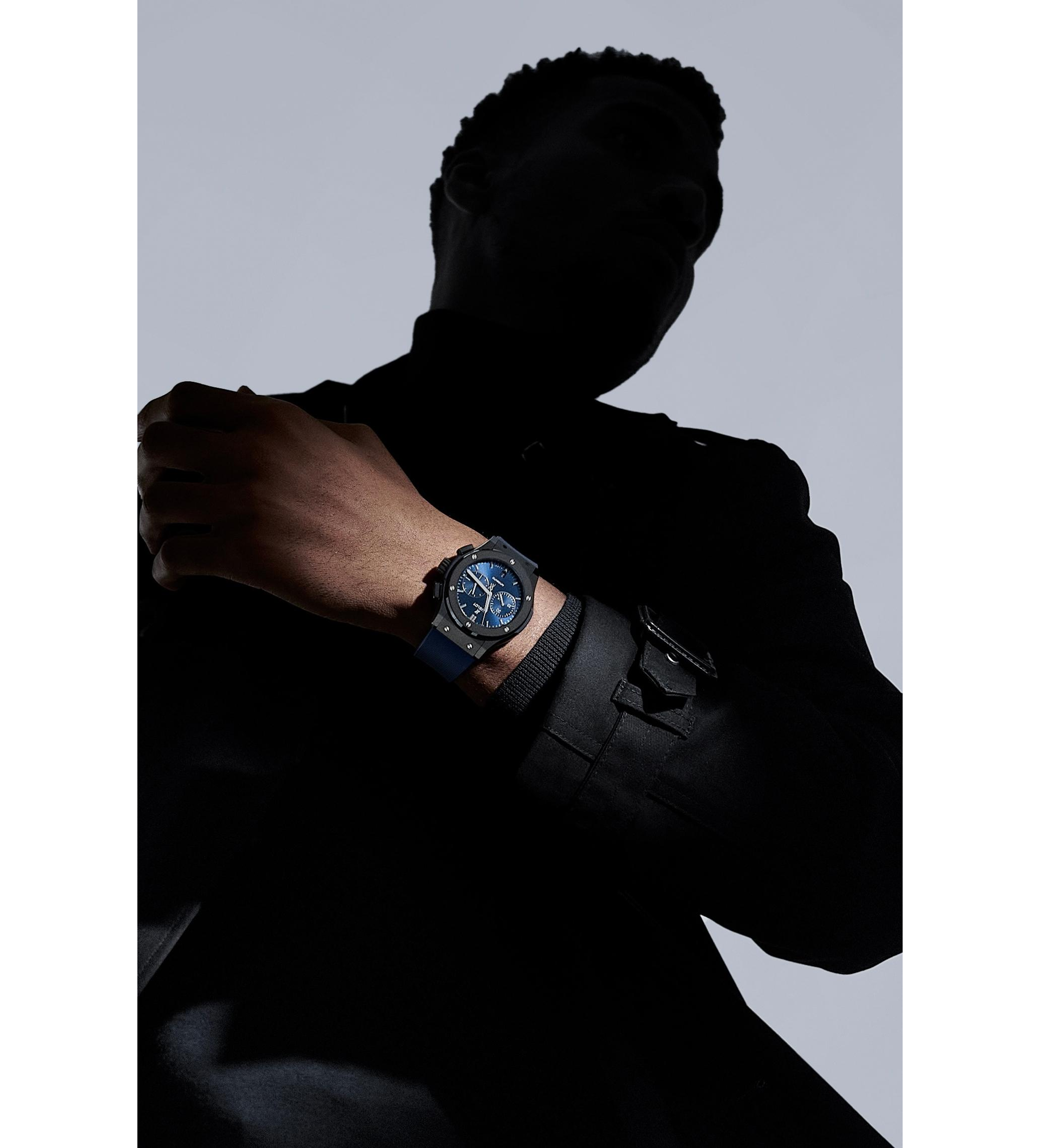 Hublot CLASSIC FUSION CERAMIC BLUE CHRONOGRAPH 45 MM