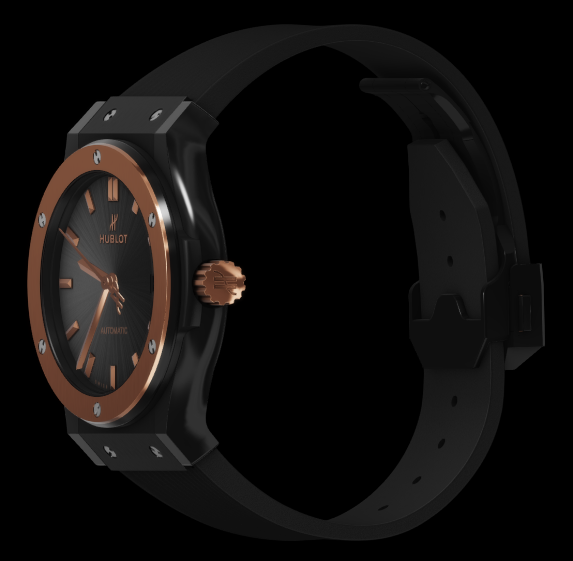Hublot CLASSIC FUSION CERAMIC KING GOLD 38MM