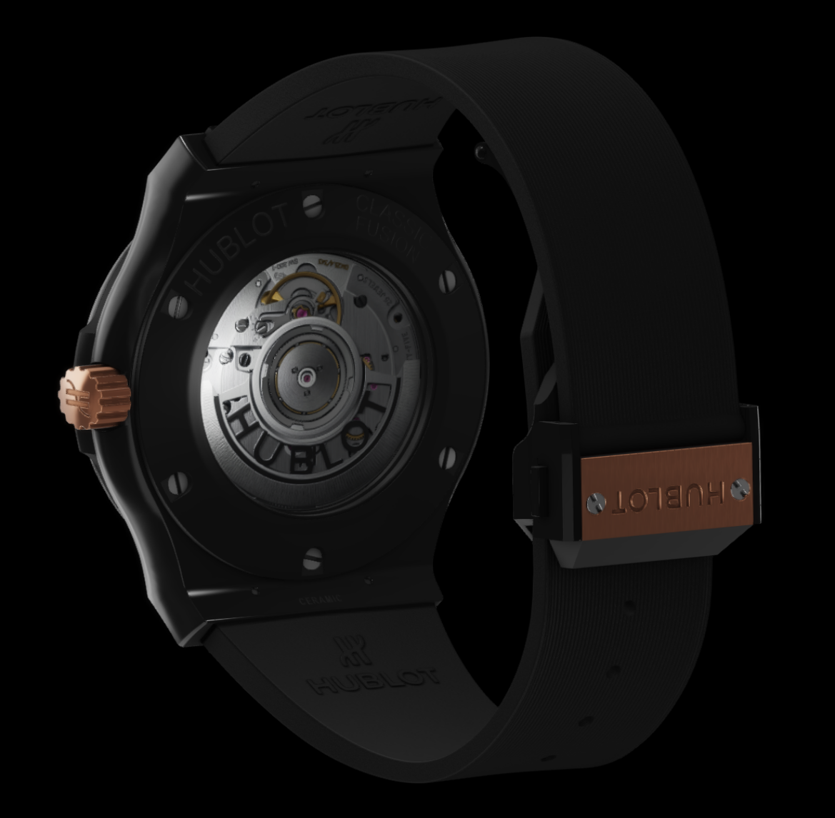 Hublot CLASSIC FUSION CERAMIC KING GOLD 38MM