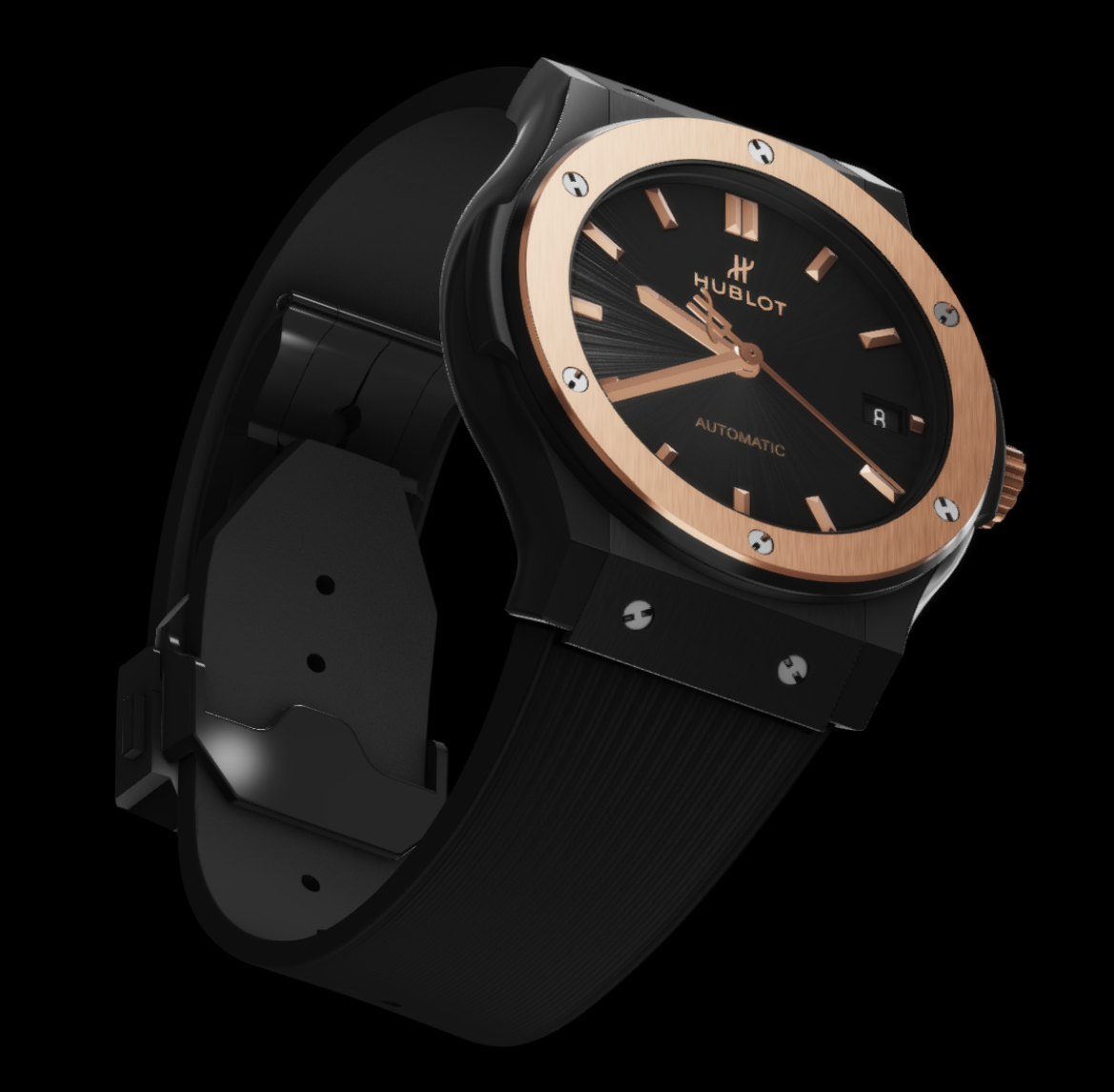 Hublot CLASSIC FUSION KERAMIK KING GOLD 38MM