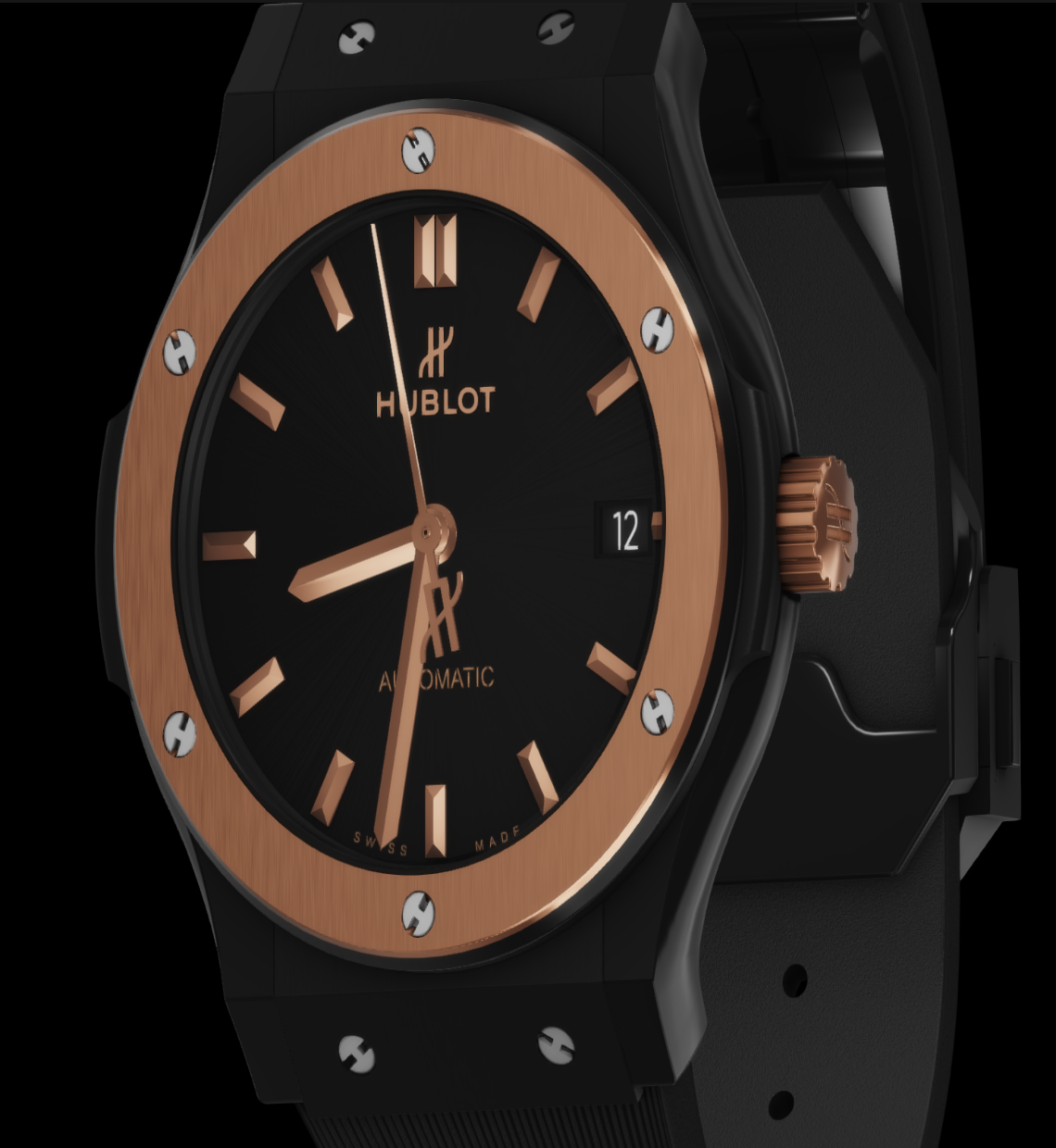 Hublot CLASSIC FUSION CERAMIC KING GOLD 38MM