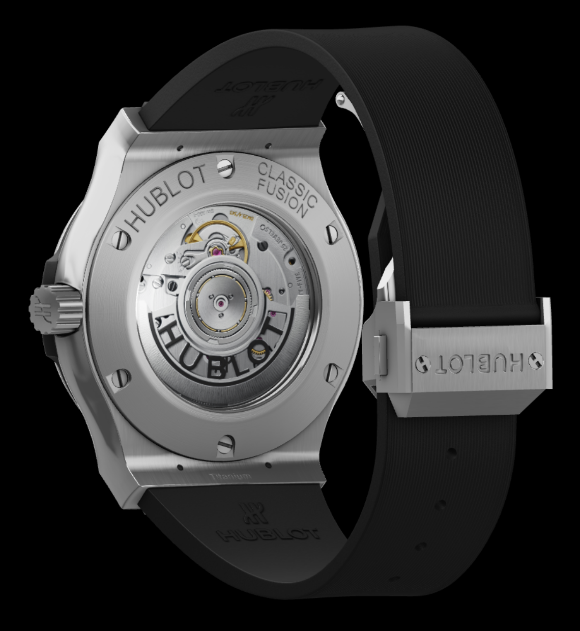 Hublot CLASSIC FUSION TITANIUM DIAMONDS 38MM
