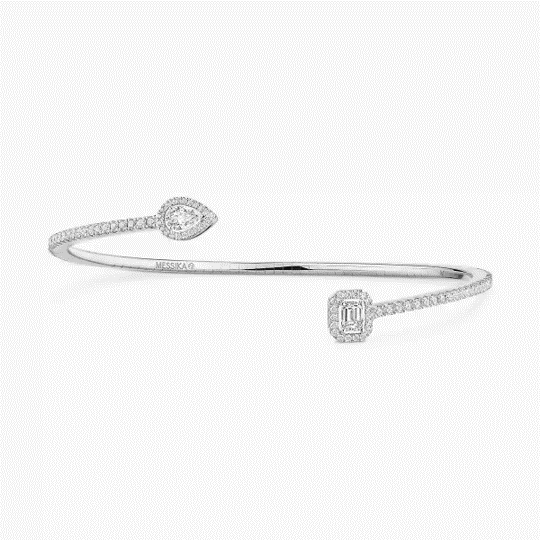 Messika MY TWIN SKINNY BRACELET 0.15CT X2