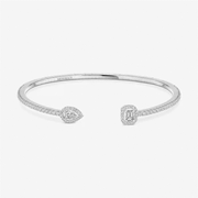 Messika MY TWIN SKINNY BRACELET 0.15CT X2