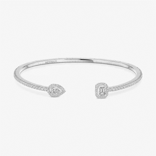 Messika MY TWIN SKINNY BRACELET 0.15CT X2