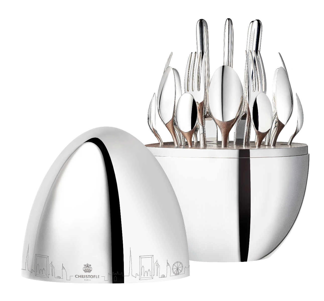 Christofle MOOD Besteckset für 6 Personen (24-teilig) Dubaï Mood Skyline