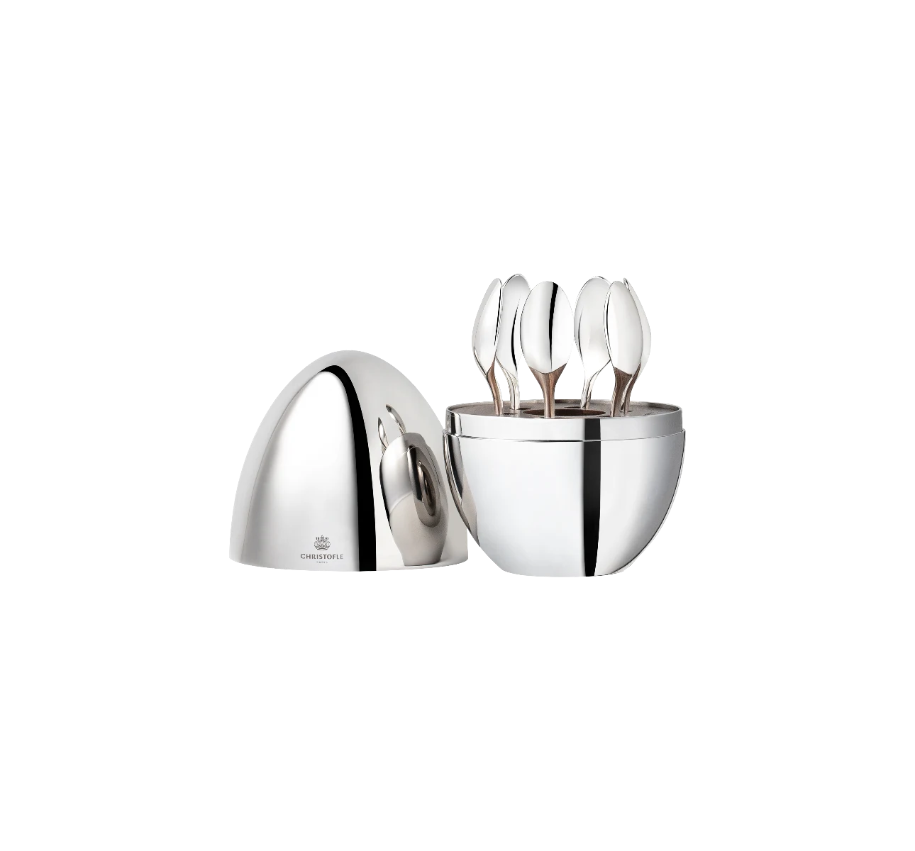 Christofle MOOD Espresso set of 6 spoons