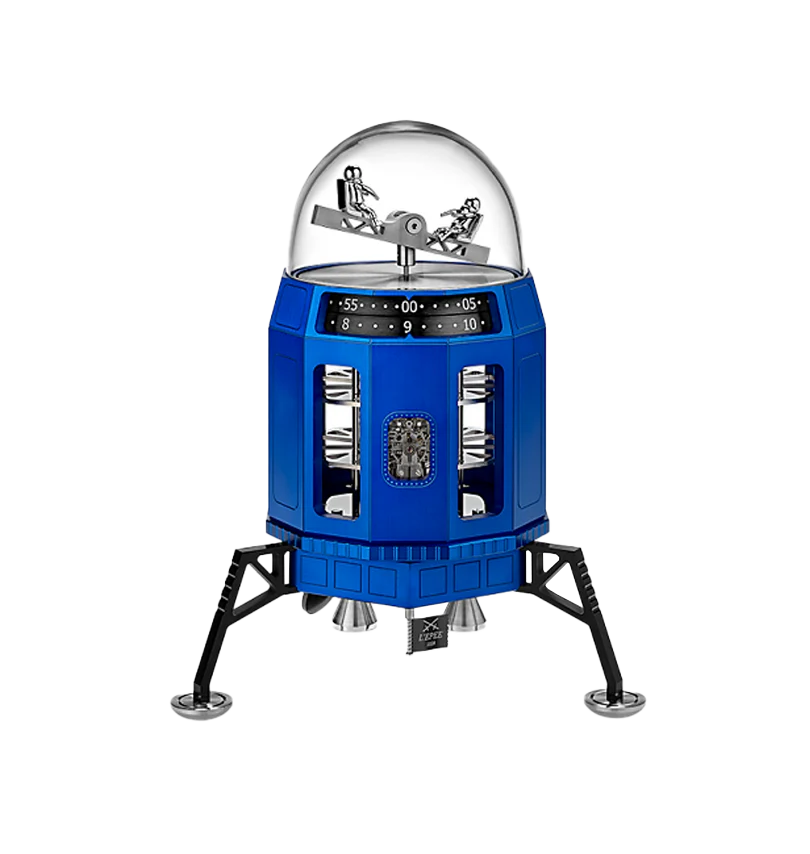 SPACE CLOCK BLUE “HUMAN TO HUMAN” CONFIGURATION