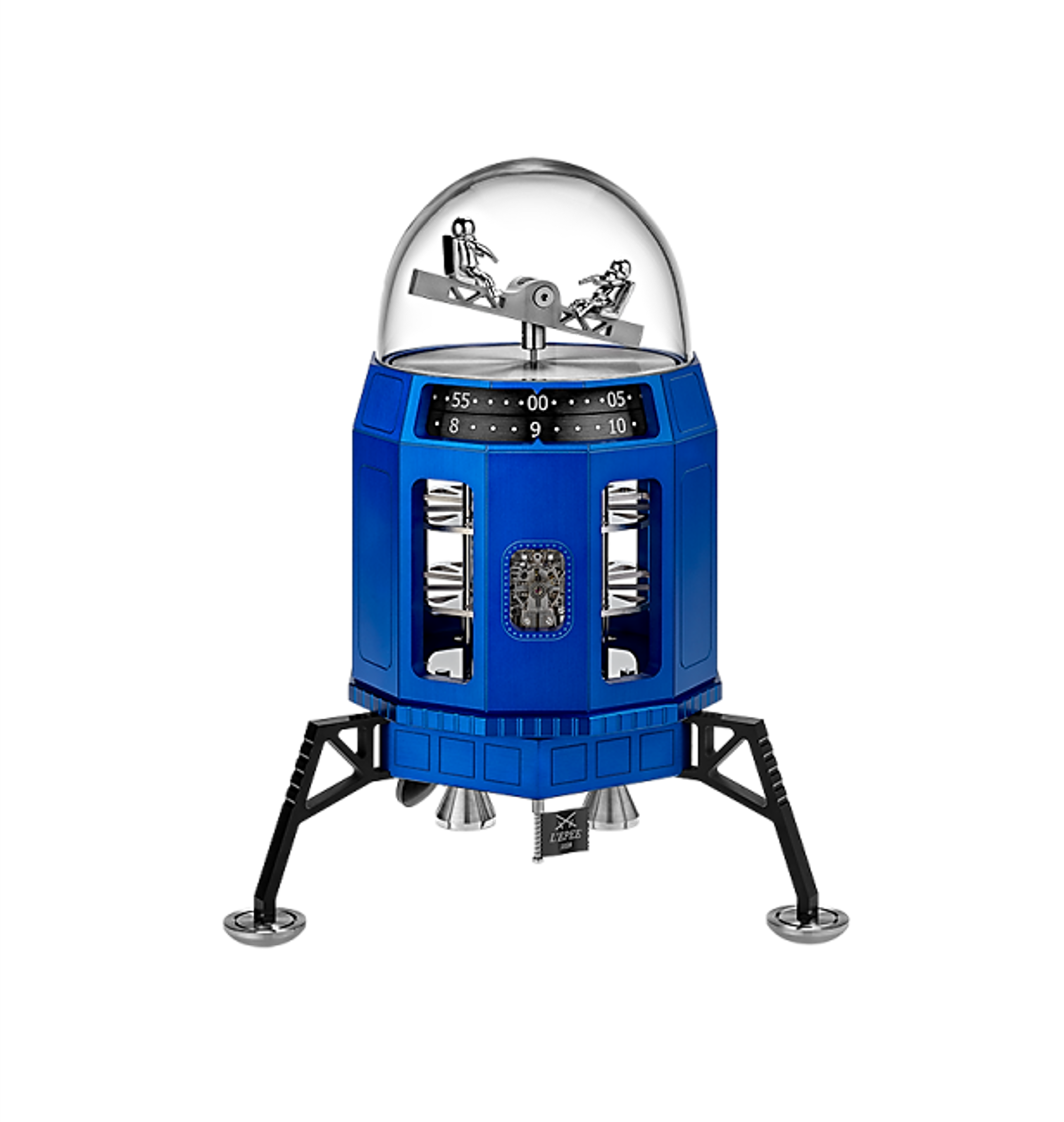 L'Epée SPACE CLOCK BLUE “HUMAN TO HUMAN” CONFIGURATION