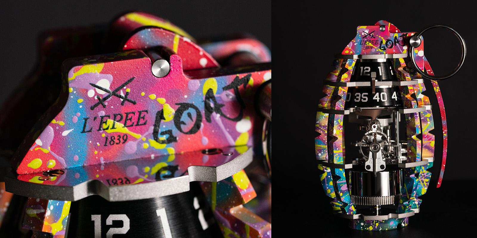 L'Epée GRENADE - L’EPÉE 1839 X THE DIAL ARTIST