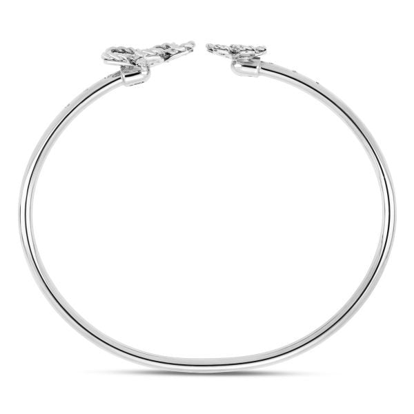 Roberto Coin JASMINE BANGLE WITH DIAMONDS