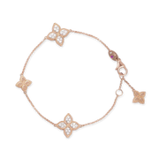Roberto Coin PRINCESS FLOWER DIAMOND BRACELET