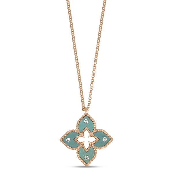 Roberto Coin VENETIAN PRINCESS PENDANT WITH TITANIUM
