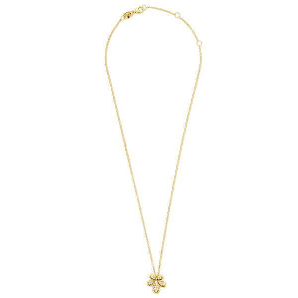 Roberto Coin JASMINE NECKLACE WITH DIAMONDS