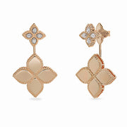Roberto Coin PRINCESS FLOWER EARRINGS WITH DIAMONDS