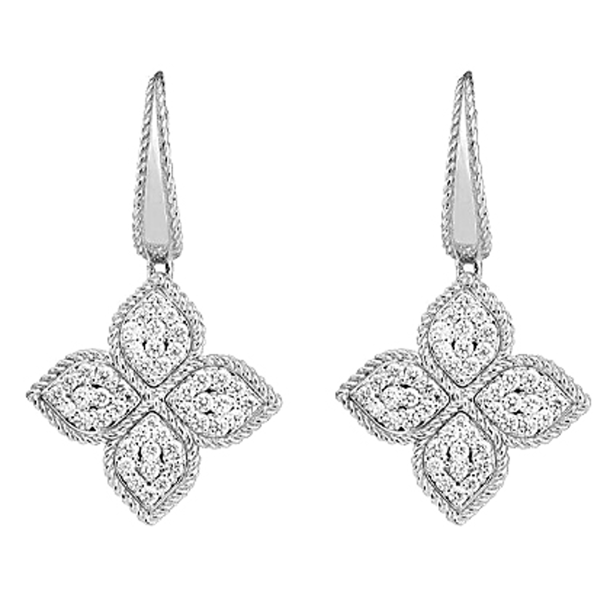 Roberto Coin PRINCESS FLOWER EARRINGS