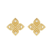 Roberto Coin ARABESQUE EARRINGS WITH DIAMONDS