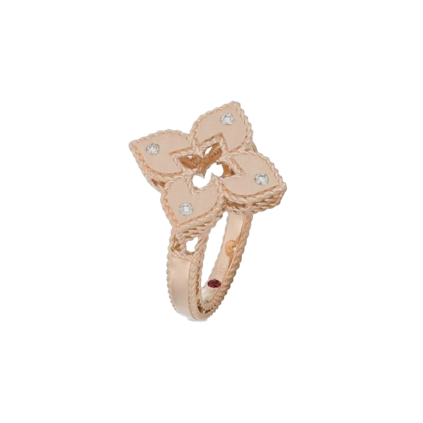 Roberto Coin VENETIAN PRINCESS RING WITH DIAMONDS