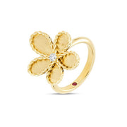 Roberto Coin JASMINE RING WITH DIAMONDS