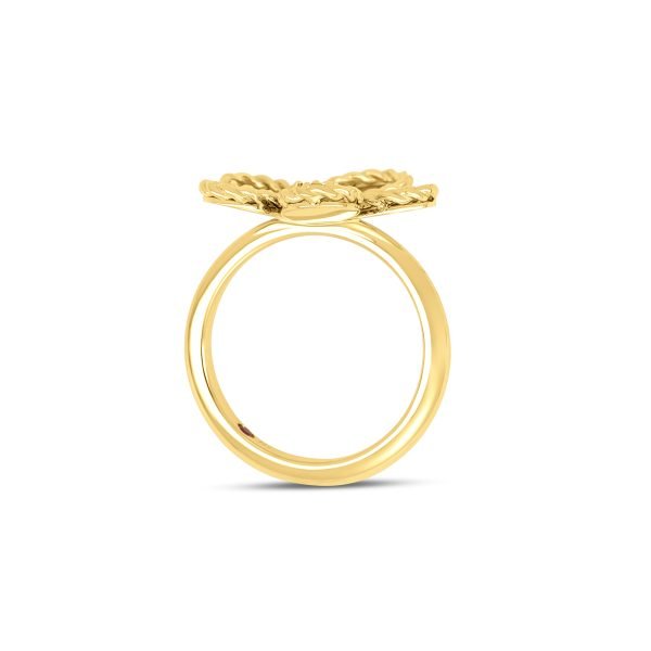 Roberto Coin JASMINE RING WITH DIAMONDS