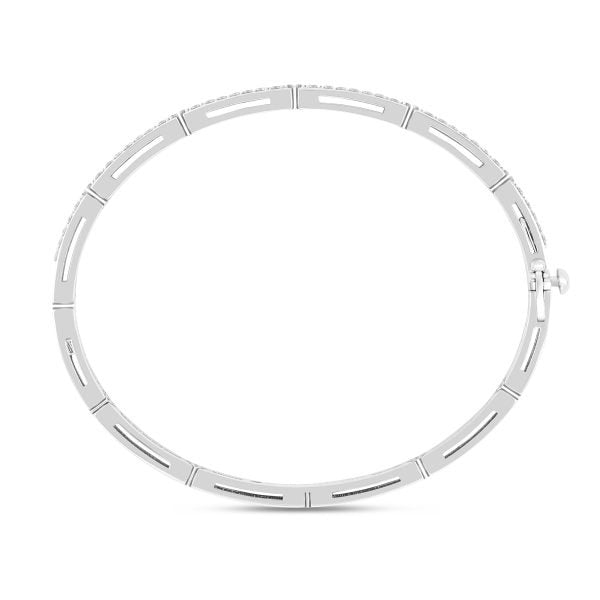Roberto Coin LOVE IN VERONA BANGLE WITH DIAMONDS