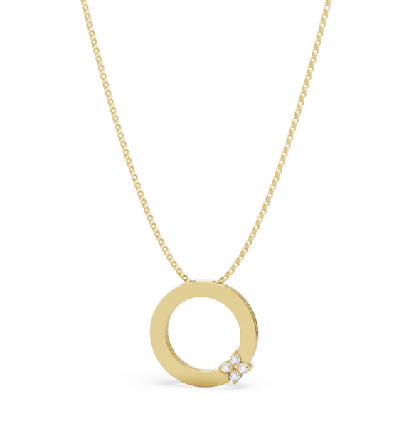 Roberto Coin LOVE IN VERONA PENDANT WITH DIAMONDS