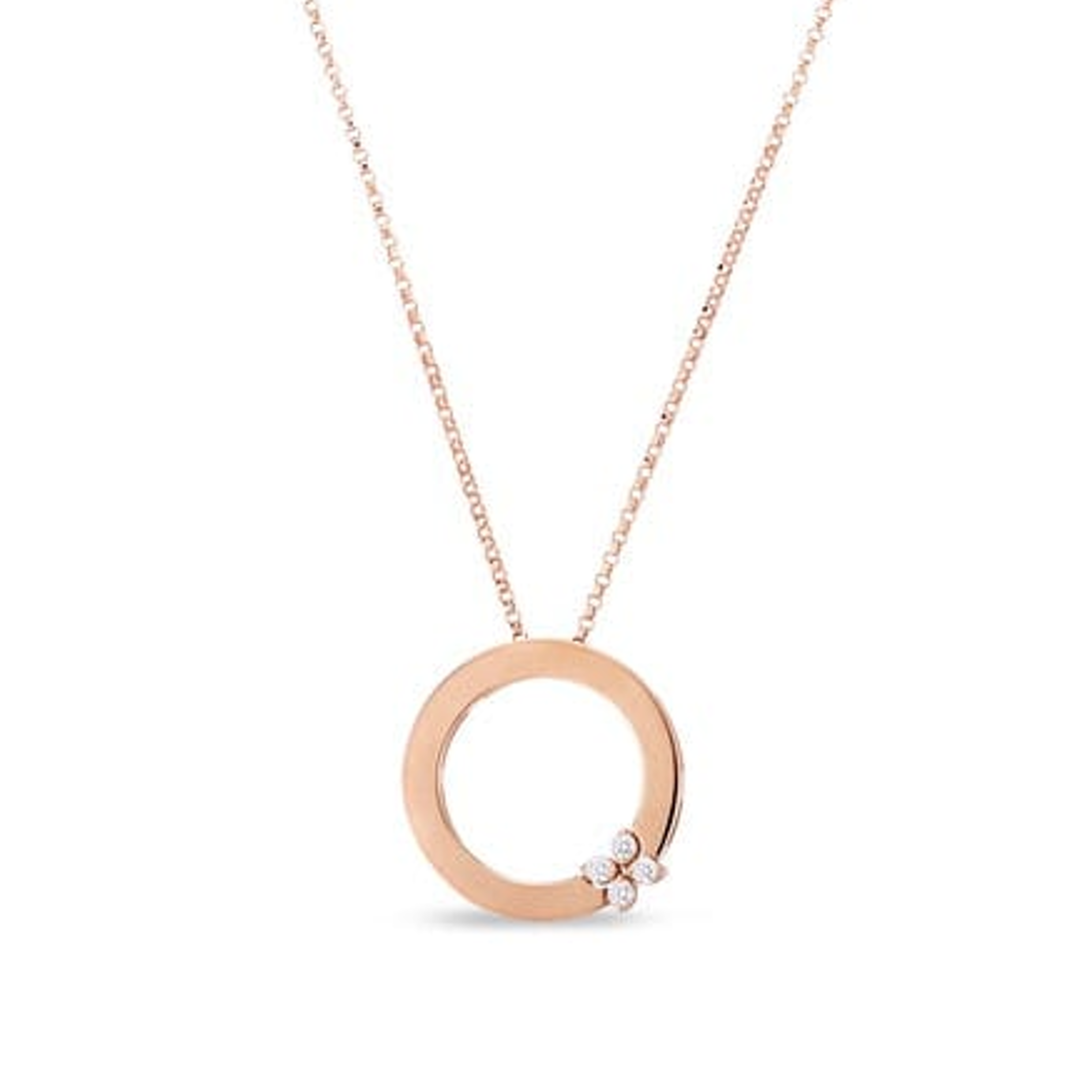 Roberto Coin LOVE IN VERONA PENDANT WITH DIAMONDS