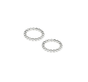 Christofle PERLES 2er-Set versilberte Serviettenringe