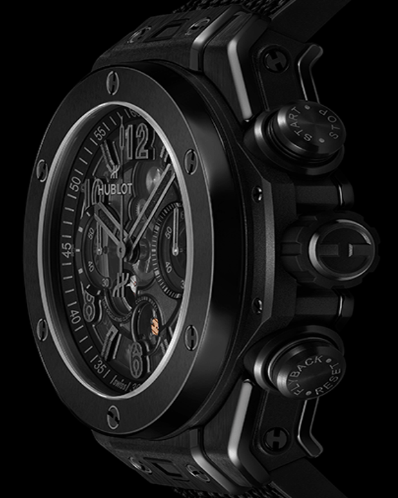 Big Bang Reloaded All Black 44 MM