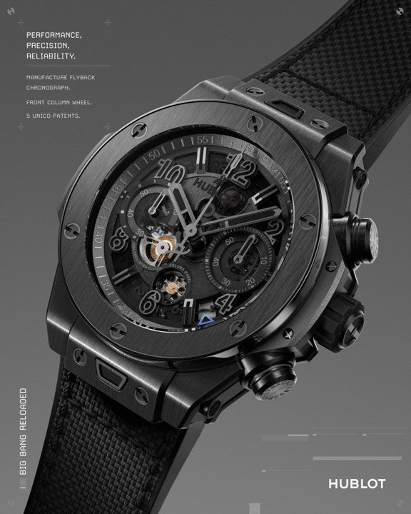 Big Bang Reloaded All Black 44 MM