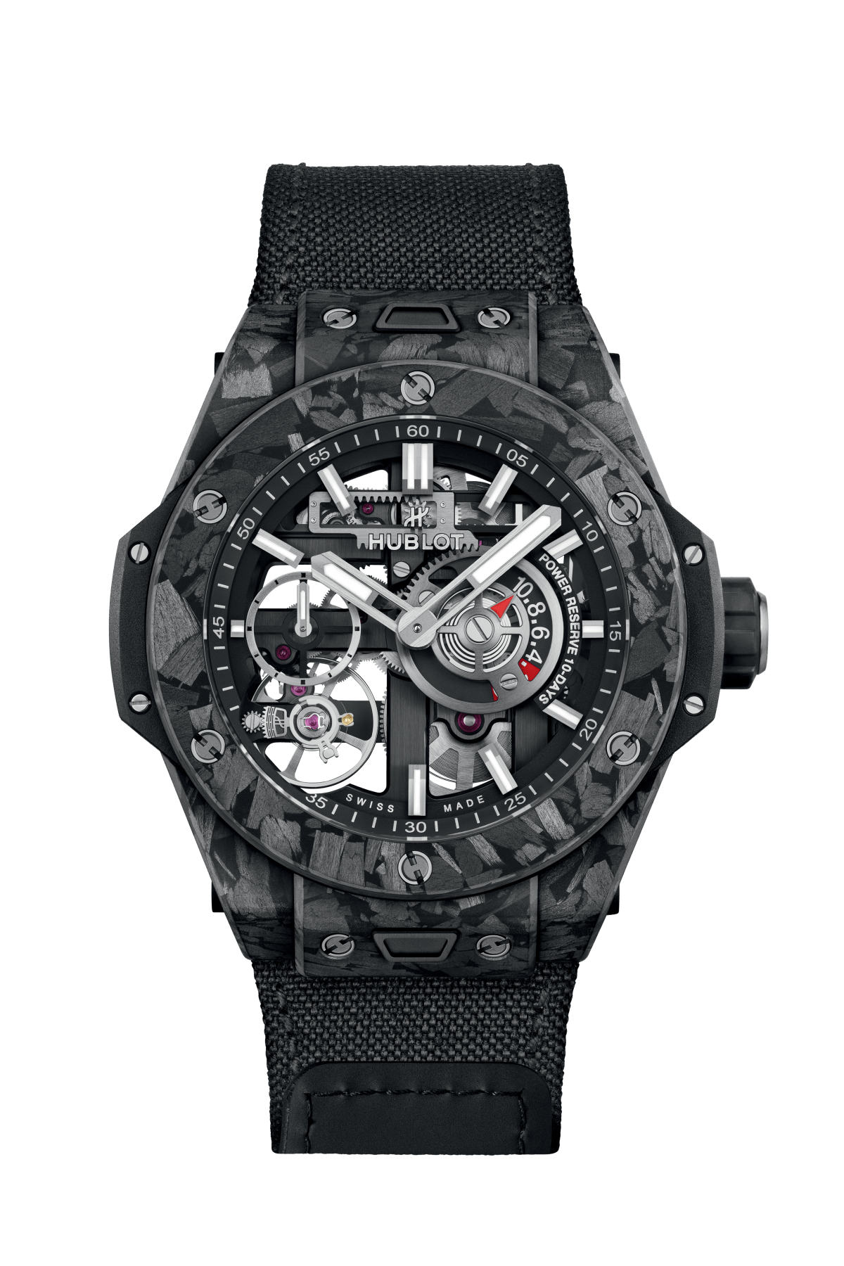 Hublot BIG BANG MECA-10 FROSTED CARBON 42MM