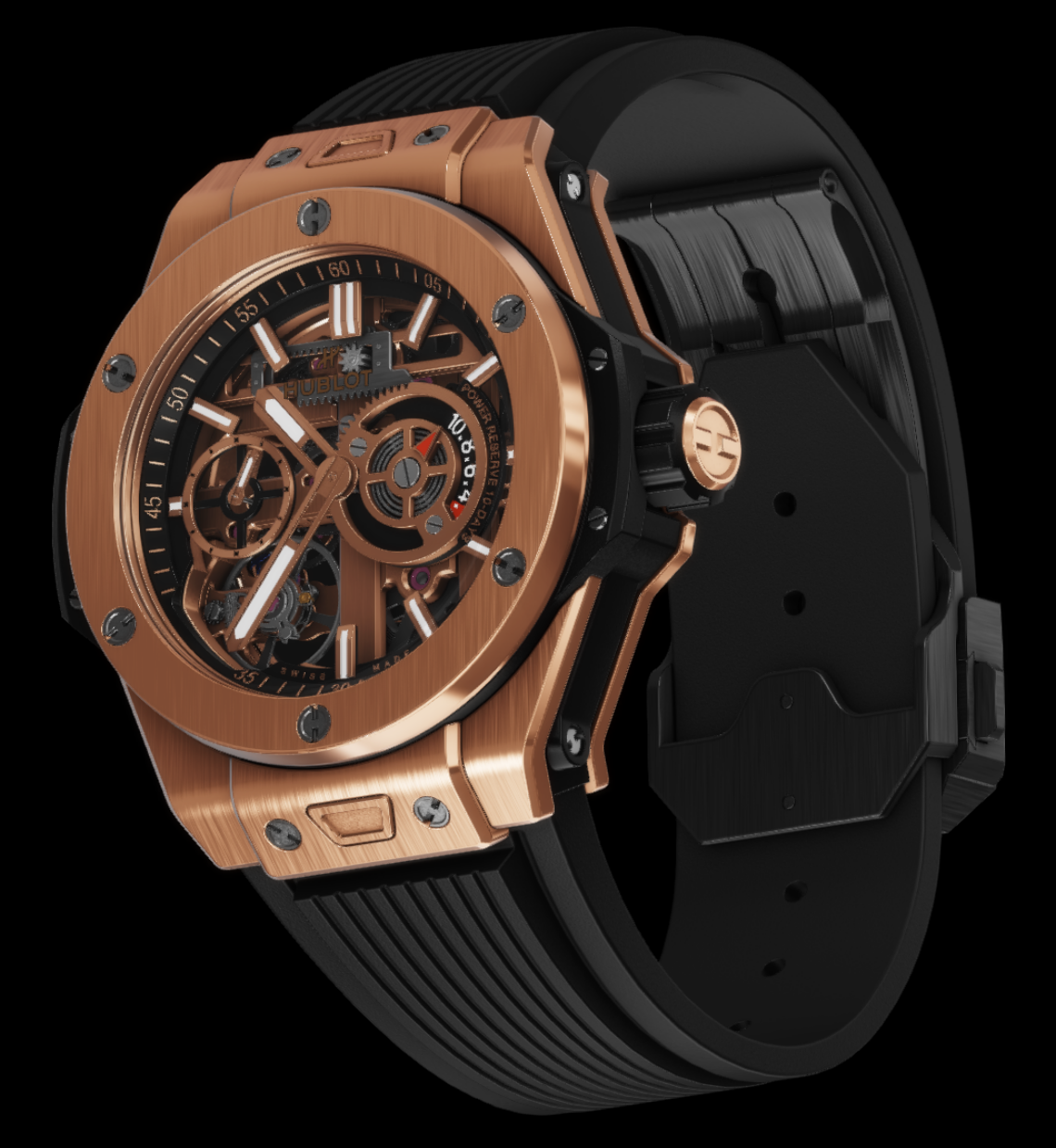 Hublot BIG BANG MECA-10 KING GOLD 42MM