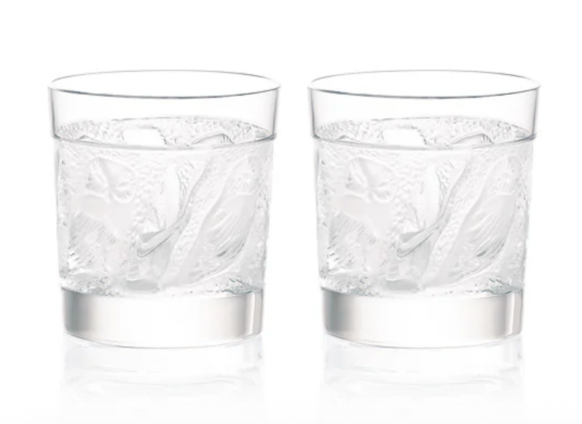 Lalique OWL WHISKY TUMBLER