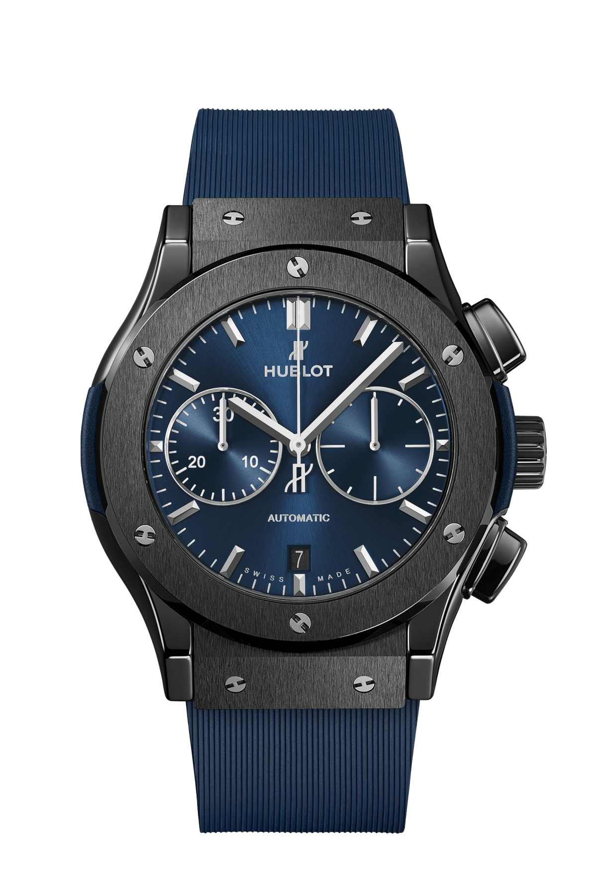 CLASSIC FUSION CERAMIC BLUE CHRONOGRAPH 45 MM