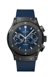 CLASSIC FUSION CERAMIC BLUE CHRONOGRAPH 45 MM