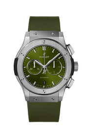 Hublot CLASSIC FUSION CHRONOGRAPH TITANIUM GREEN 42 MM