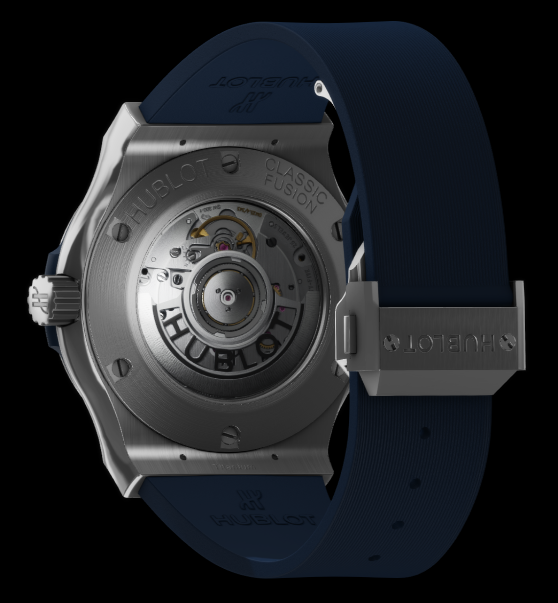 Hublot CLASSIC FUSION TITANIUM BLUE 42MM