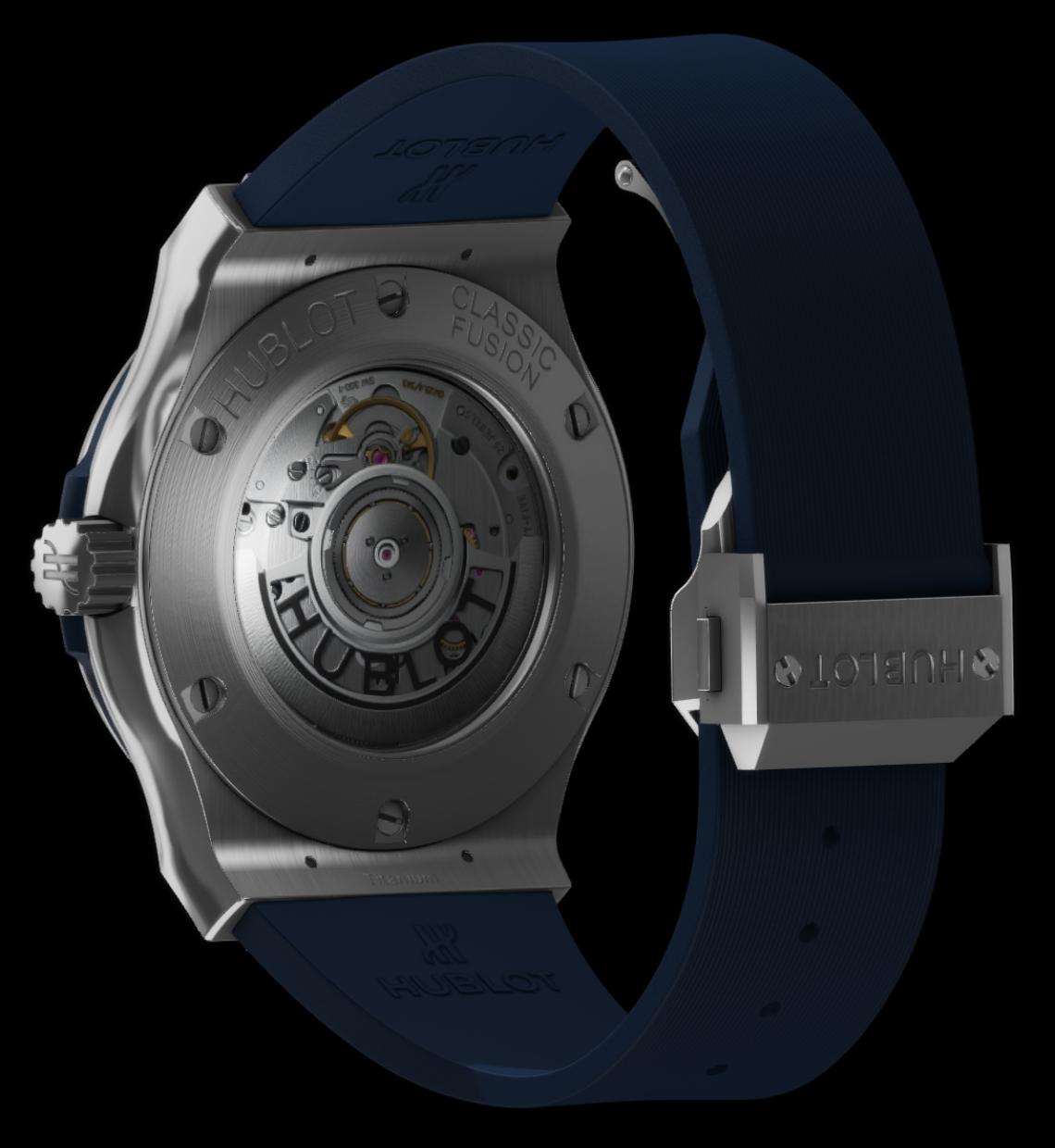 Hublot CLASSIC FUSION TITANIUM BLUE 45MM