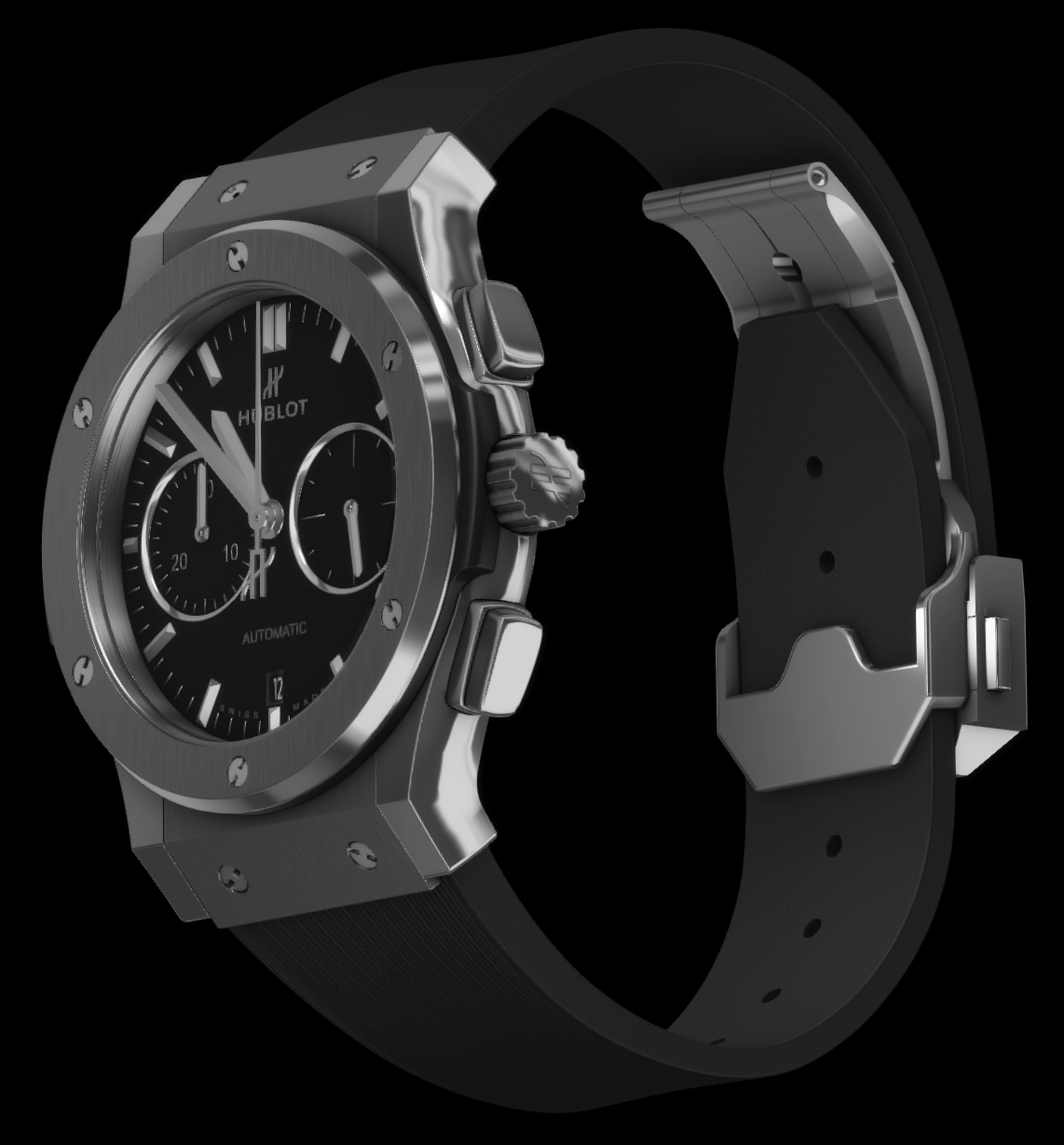 Hublot CLASSIC FUSION CHRONOGRAPH TITANIUM 45MM