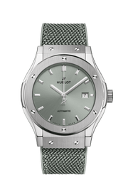 CLASSIC FUSION TITANIUM SAGE GREEN 42 MM