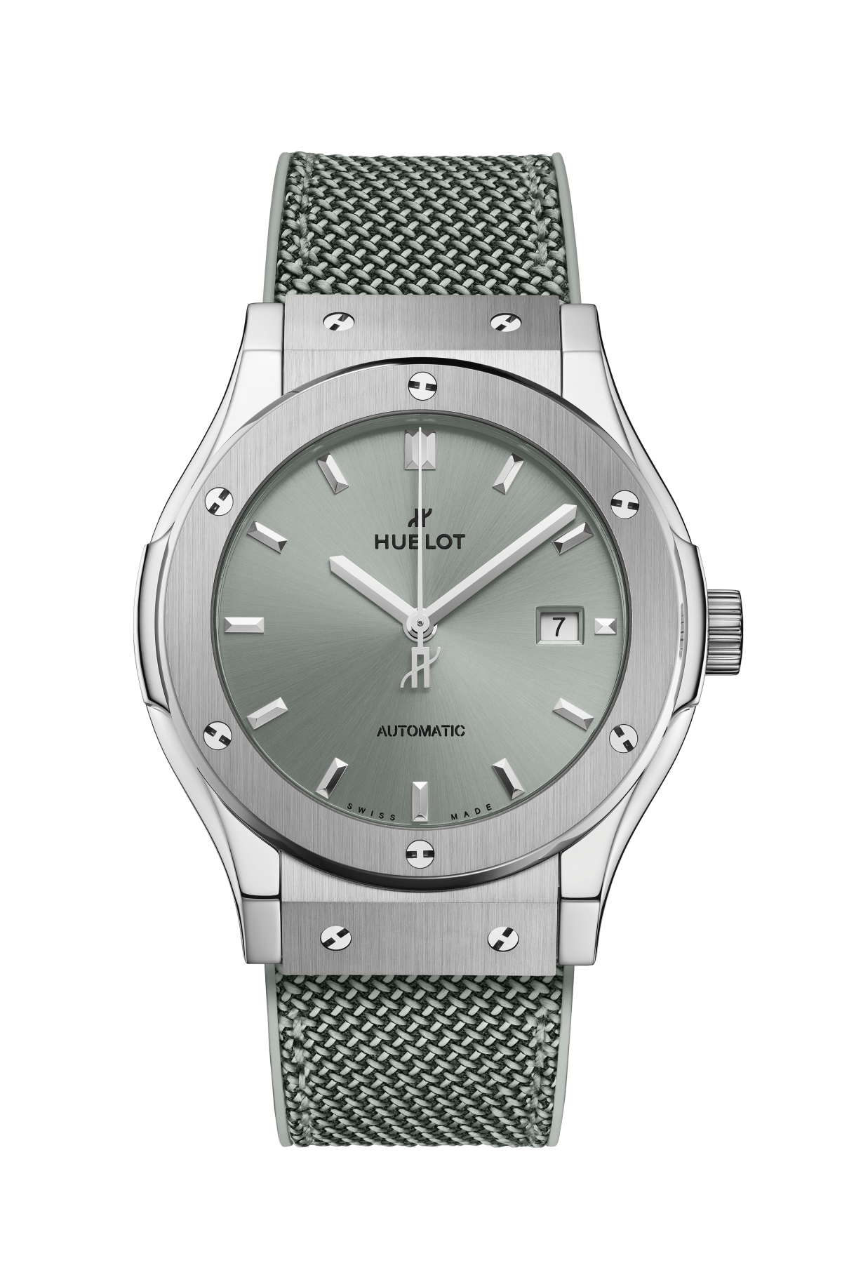 CLASSIC FUSION TITANIUM SAGE GREEN 42 MM