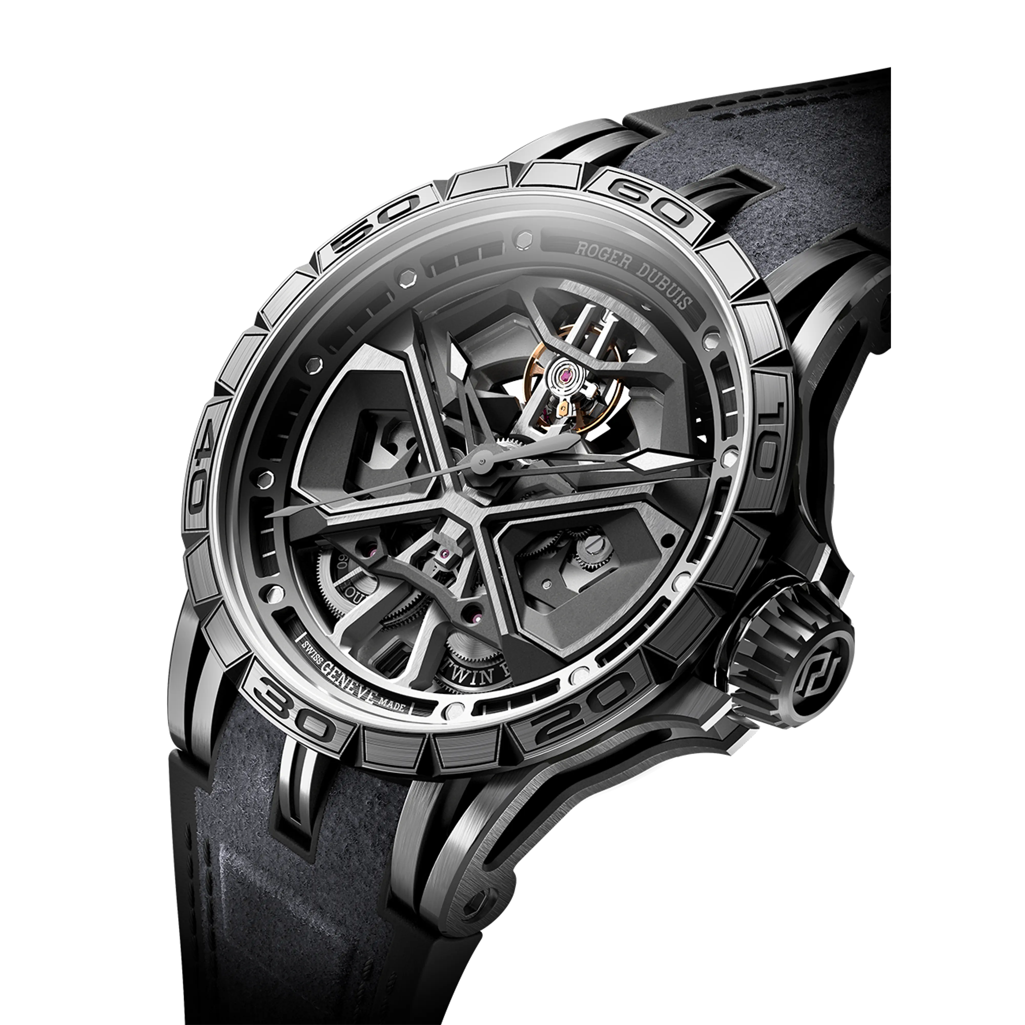 Roger Dubuis EXCALIBUR SPIDER MONOBALANCIER HURACÁN 45MM