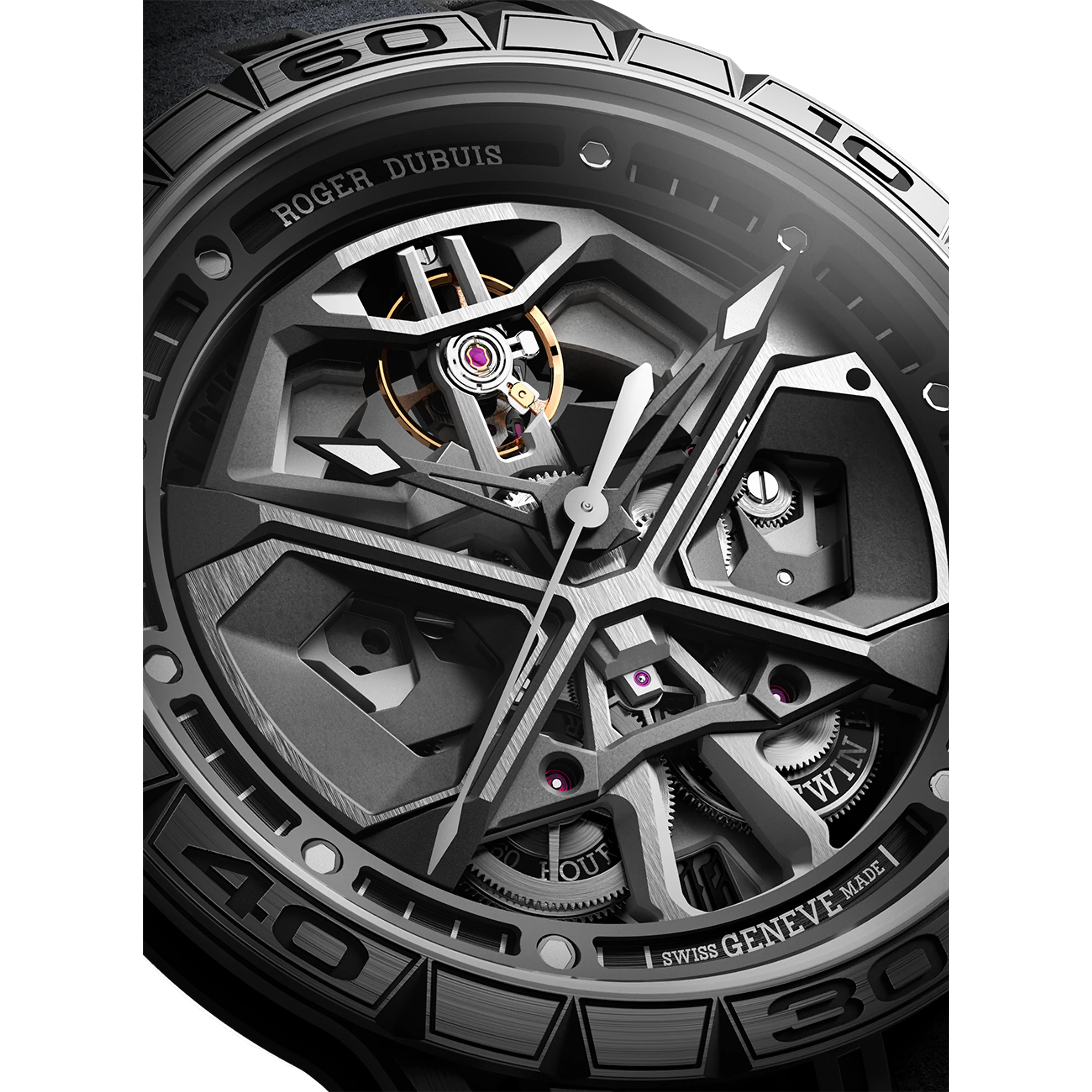 Roger Dubuis EXCALIBUR SPIDER MONOBALANCIER HURACÁN 45MM