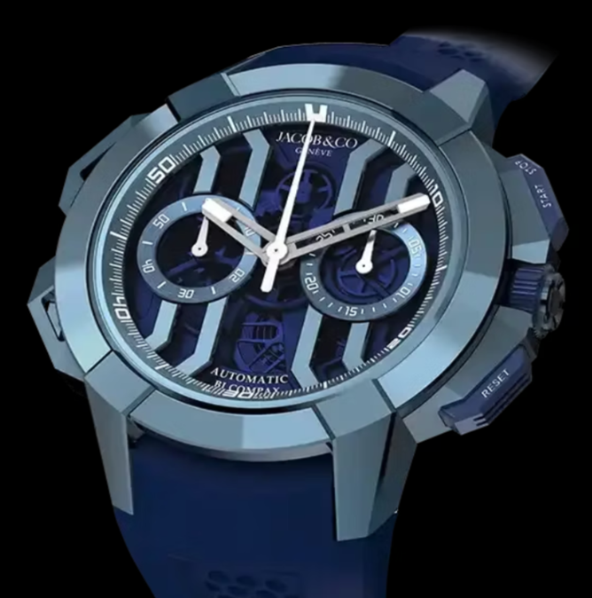 Jacob & Co. EPIC X CHRONO BLUE TITANIUM 44MM