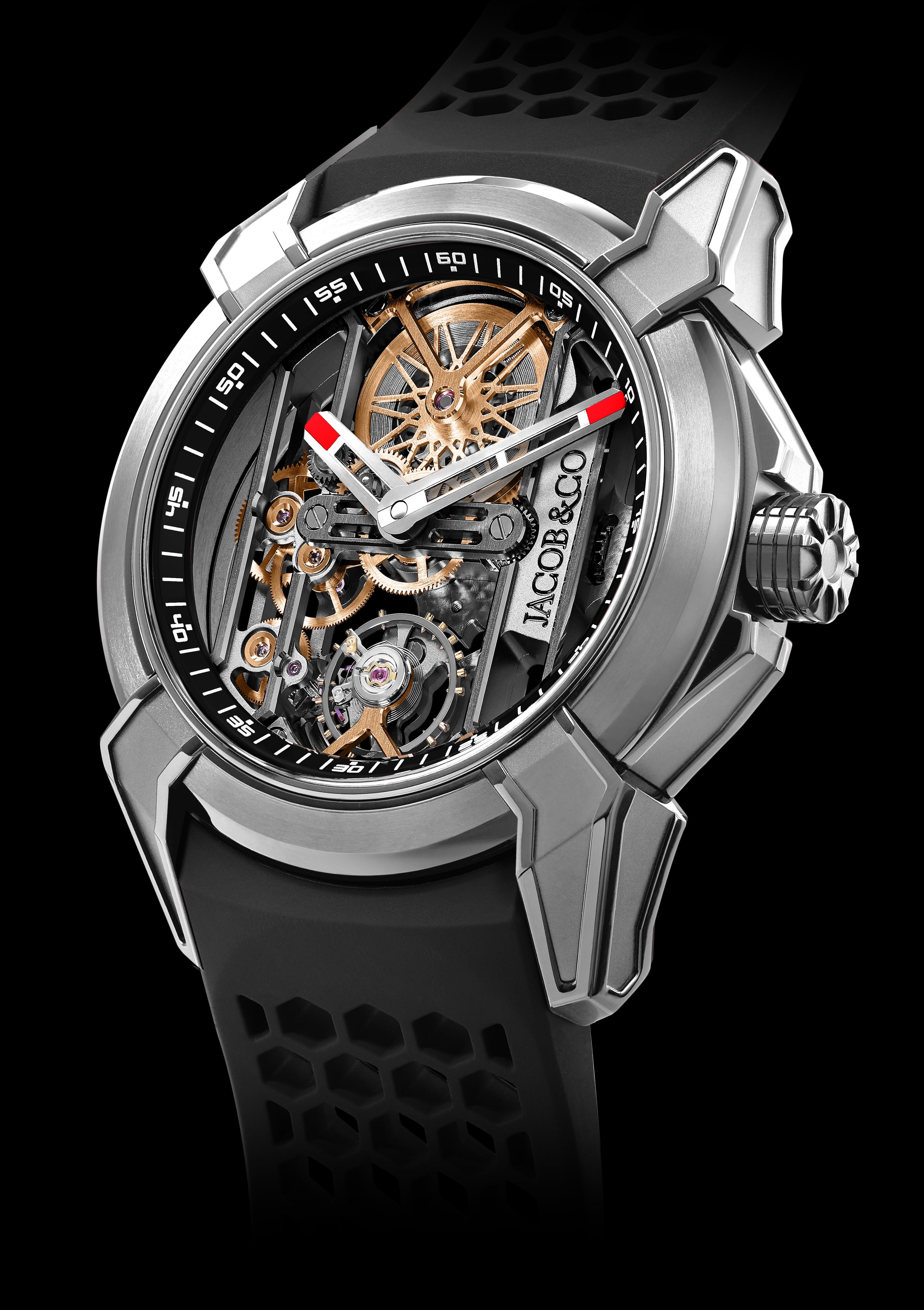 Jacob & Co. EPIC X SKELETON  BLACK 44 MM