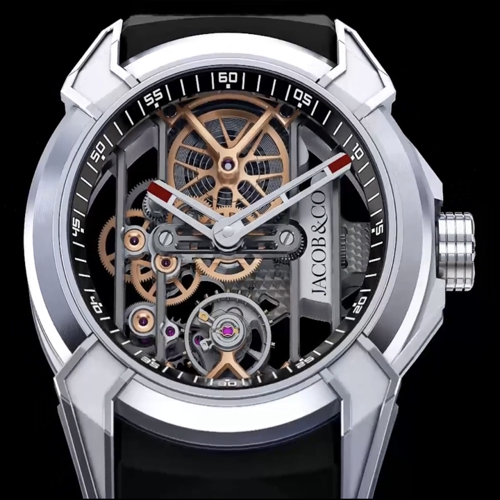 Jacob & Co. EPIC X SKELETON  BLACK 44 MM