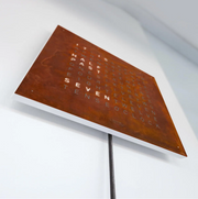 Earth 45 Rust (English letter matrix)