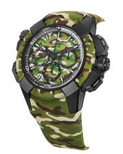 EPIC X CHRONO TRI-COMPAX GREEN CAMO 44 MM
