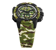 EPIC X CHRONO TRI-COMPAX GREEN CAMO 44 MM