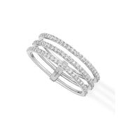Messika GATSBY 3 ROW WHITE GOLD 0.41CT